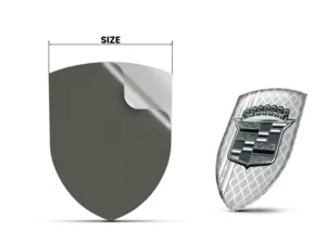 Cadillac Sticker Bombé Limité Badge Premium Course ST
